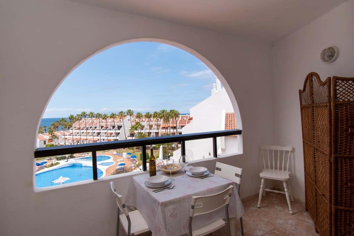 Parque Santiago II 269 - Studio With Sea And Pool Views Playa de las Americas  Luaran gambar
